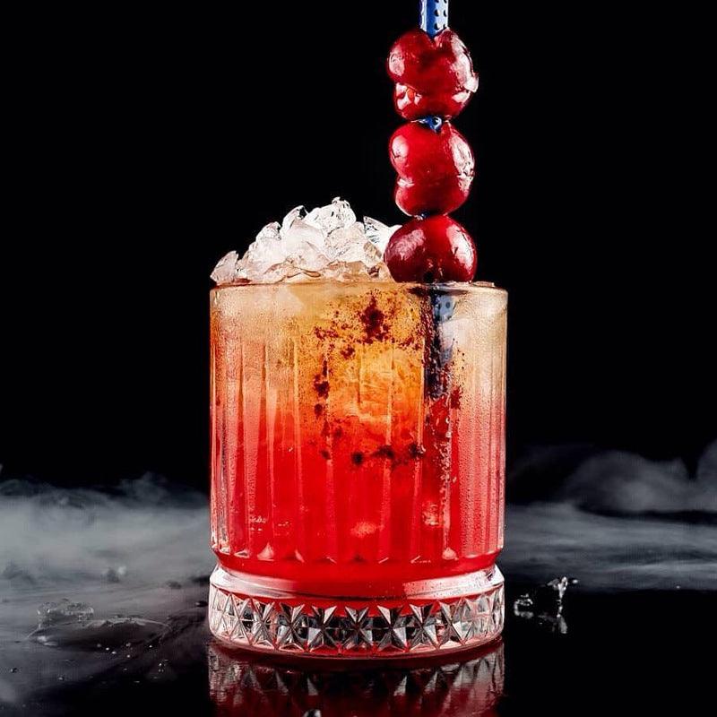 Buy Whiskey Glasses Online| Flow Geo Glass-set Of 2