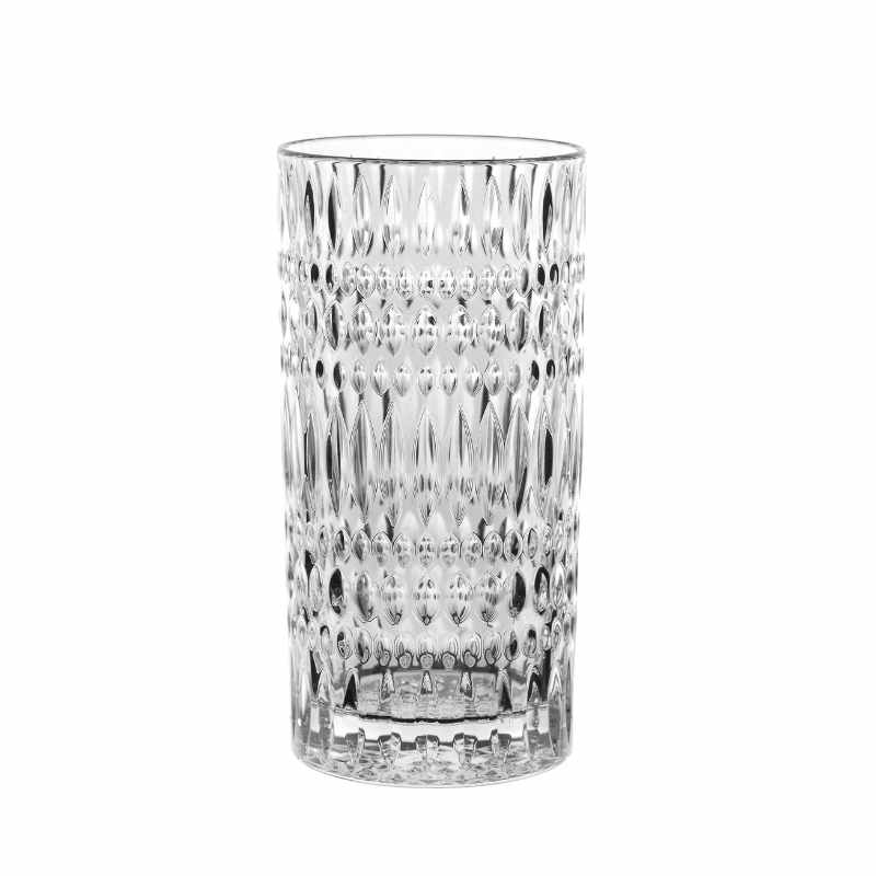 tall glass drink | TALL ADMIRAL CRYSTAL GLASS - SET OF 6