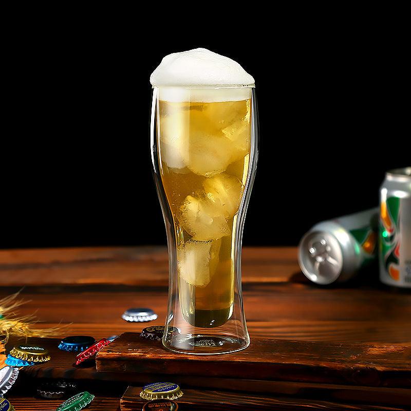 beer glass set | DOUBLE WALL THERMO GLASS - SET OF 2
