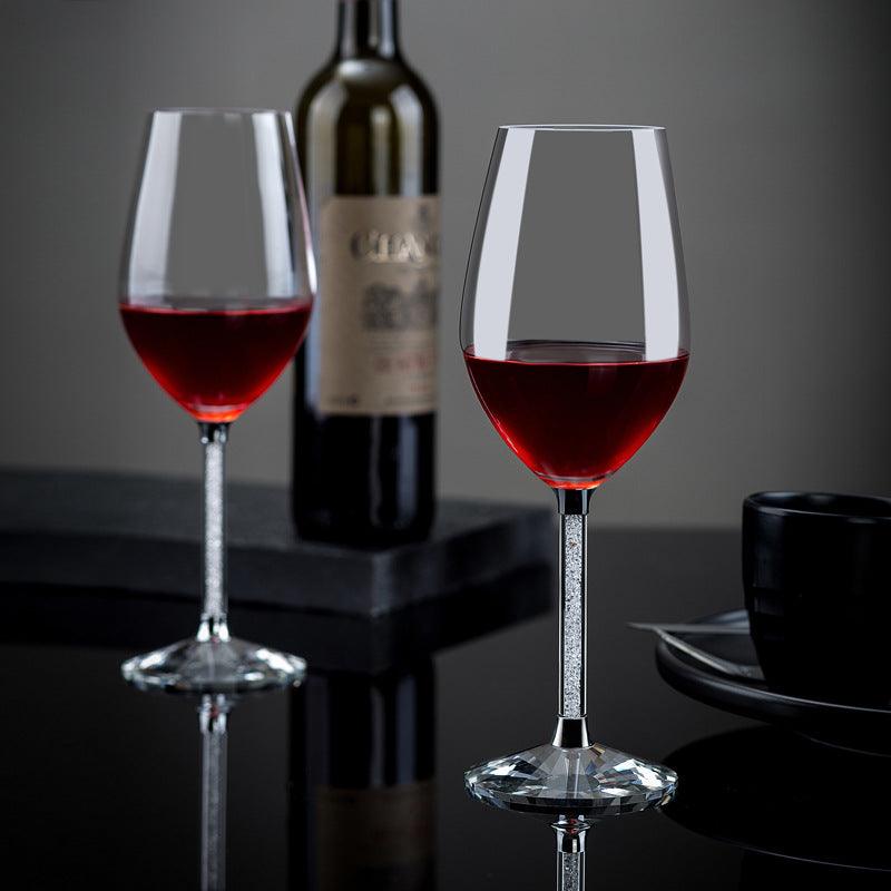 Swarovski Stem Glass - Set of 2 - Smokey Cocktail