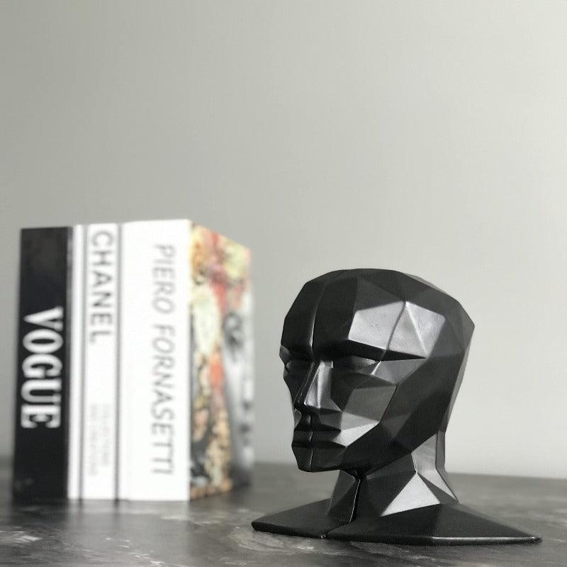 KNOWLEDGE IN THE BRAIN BOOKEND - Smokey Cocktail