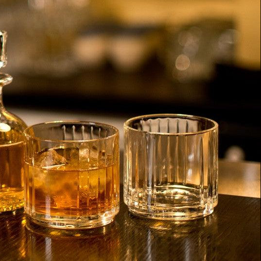 Premium Whiskey Glasses | Crystal Decanter And Glass Set