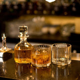 Premium Whiskey Glasses | Crystal Decanter And Glass Set
