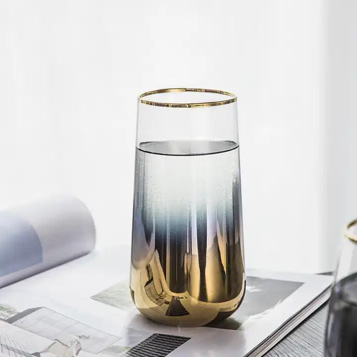 Ombre Tall Glass - Set of 2 - Smokey Cocktail