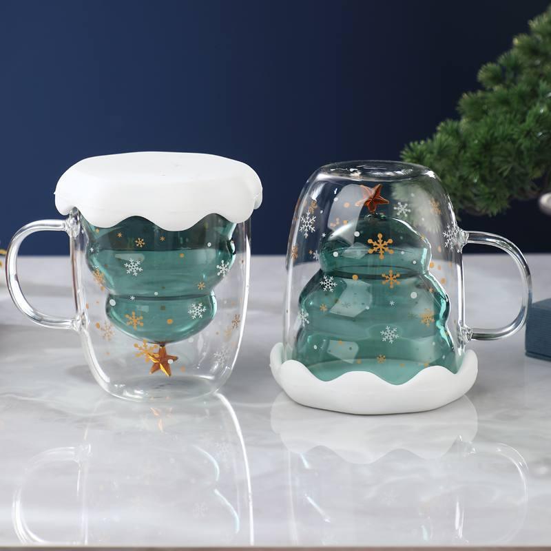 tea mugs online | CHRISTMAS TREE MUG - SET OF 2