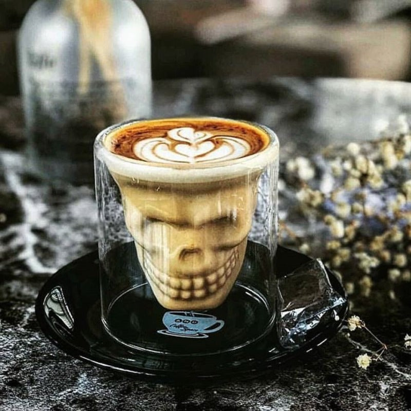 Skull Crystal Glass