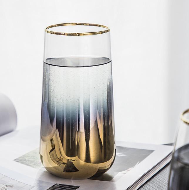 tall  glasses online | OMBRE TALL GLASS - SET OF 2