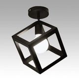 Cube Pendant Light - Smokey Cocktail