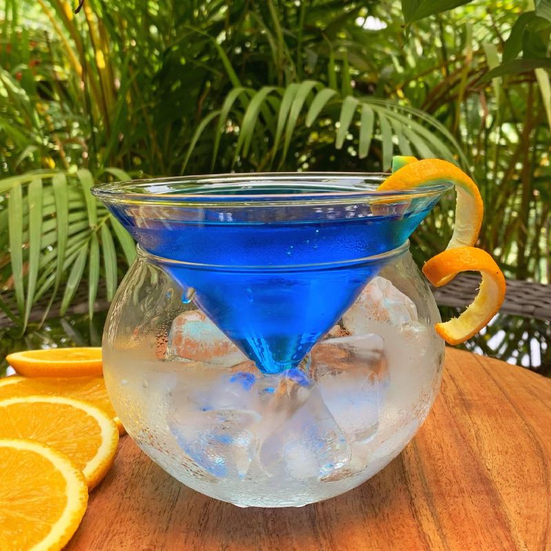 Cocktail Glasses Online | Dual Martini Glass - Set Of 2