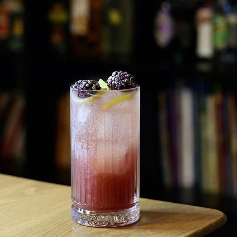 tall glasses | TALL FLOW GEO GLASS - SET OF 2