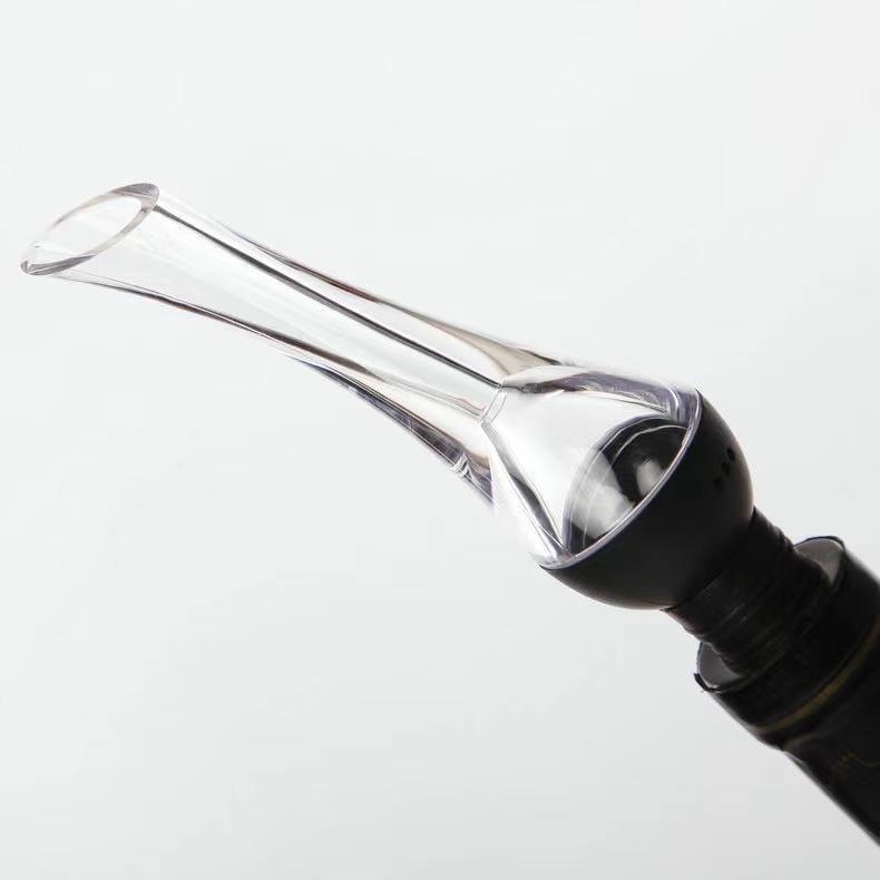 bar accessories online | WOODPECKER WINE POURER - SET OF 2